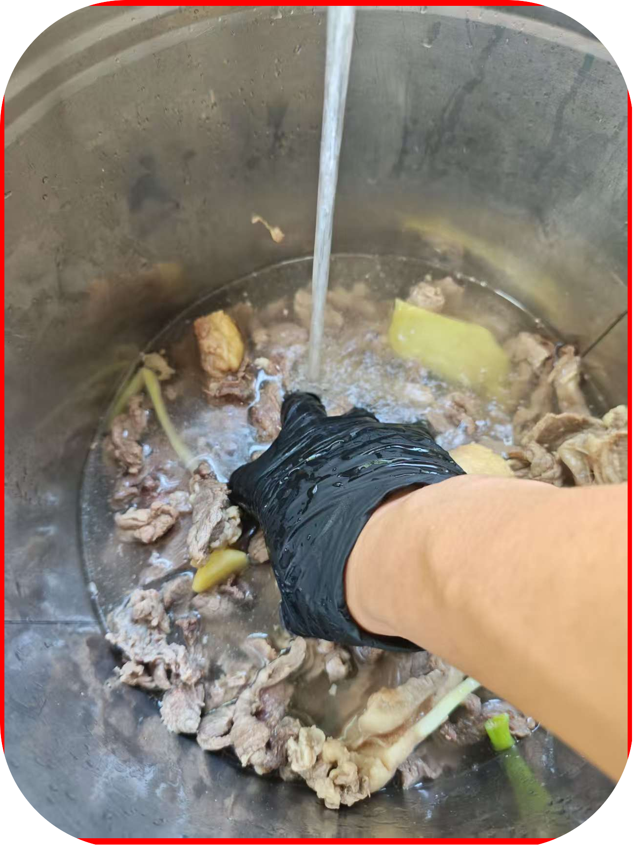 卤牛筋肉预制操作基准卡