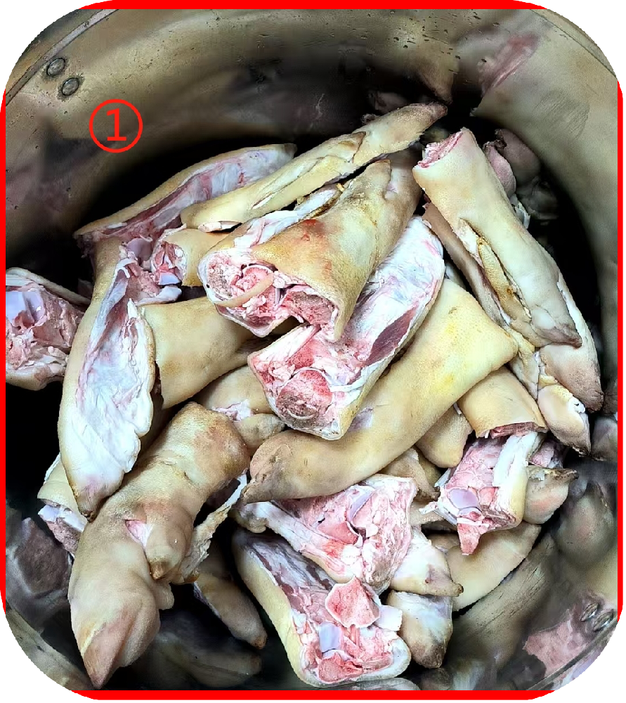 耙猪蹄预制基准卡